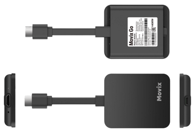 Внешний вид Movix Go от Дом.ру в деревне Малые Колпаны